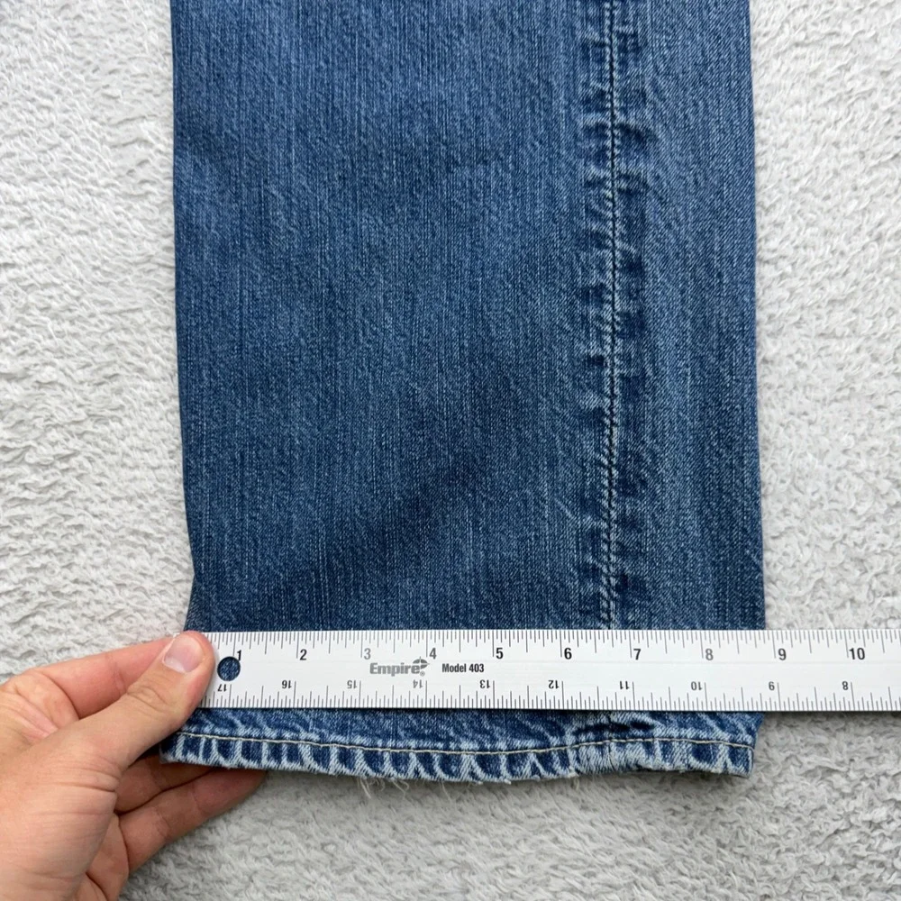 Polo Ralph Lauren Classic 867 Mens Straight Leg Jeans Blue Medium Wash 36x32